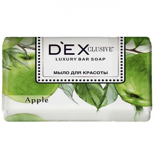 Кусковое мыло парфюмированное DEXCLUSIVE 150 г. яблоко