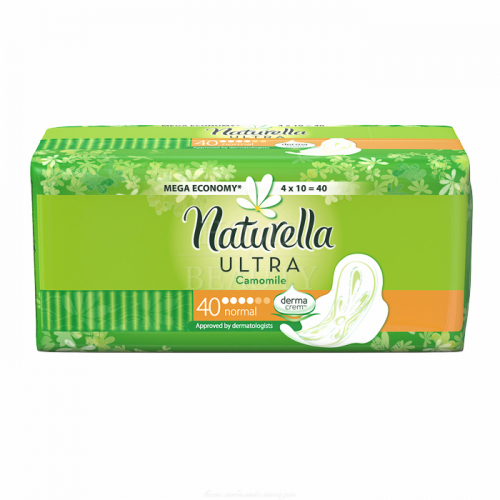 NATURELLA Ultra Женские гигиенические прокладки Camomile Normal Quatro 40 шт