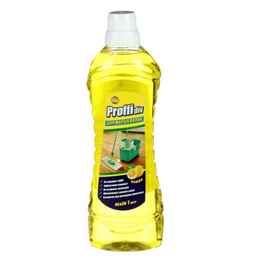 Средство для мытья полов "Лимон" PROFFIDIV 1 л