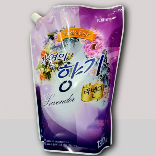 Кондиционер для белья Лаванда Lavender  fabric softener NATURE, м/у 1.3л.