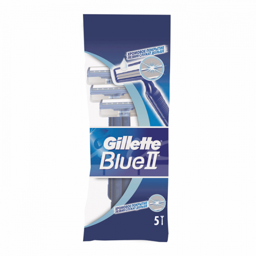GILLETTE Blue II Одноразовый станок 5 шт